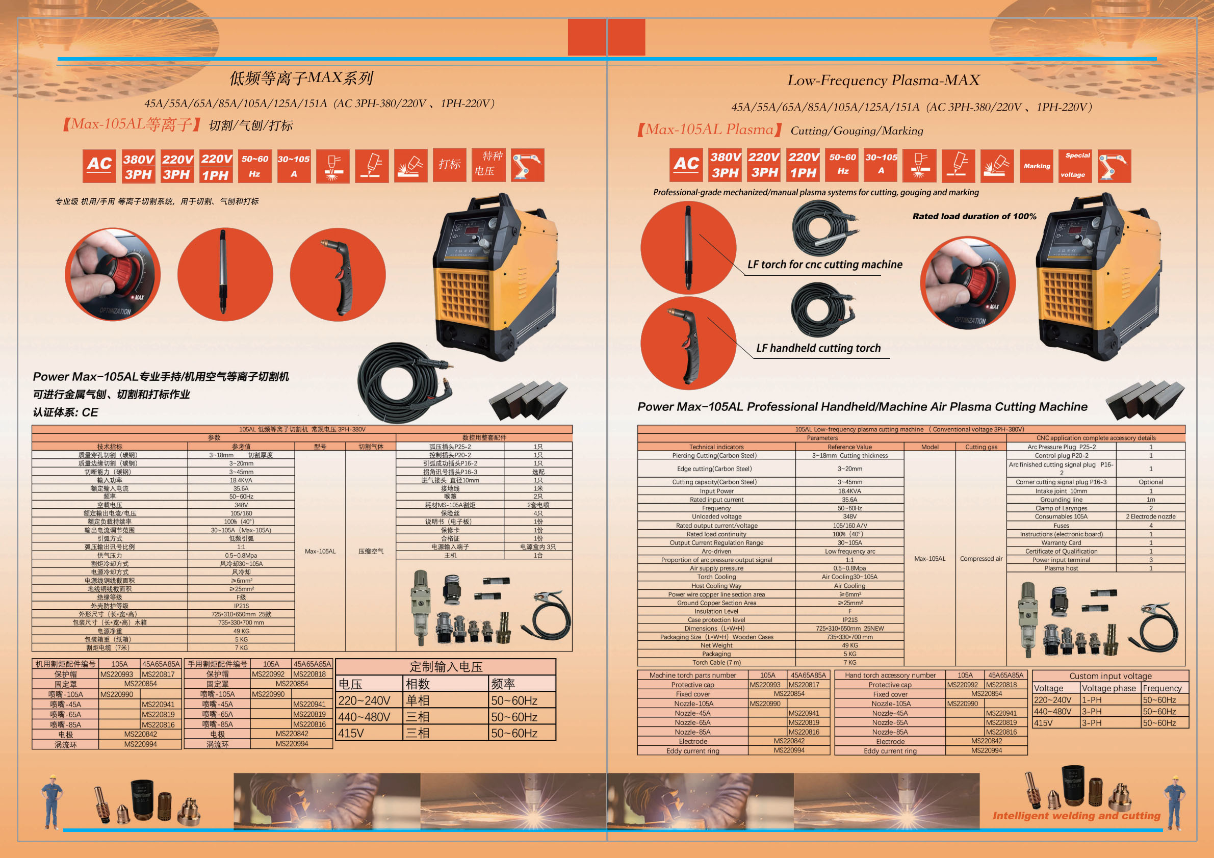 低频Max-105AL等离子切割机简介中性260306_01